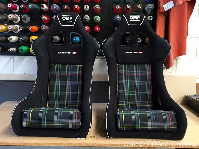 Custom racing seats
